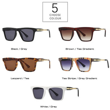 SHAUNA Ins Популярни модни квадратни слънчеви очила Дамски актуални градиентни дизайнерски сенки UV400 Мъжки слънчеви очила с котешко око
