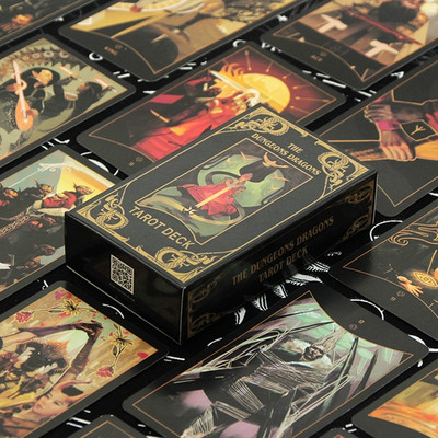 2023 Nou Sosire de înaltă calitate Tarot Cărți de joc rezistente la apă Cărți de joc Divinație Soarta Joc de petrecere misterios