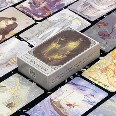 2023 Nou Sosire de înaltă calitate Tarot Cărți de joc rezistente la apă Cărți de joc Divinație Soarta Joc de petrecere misterios