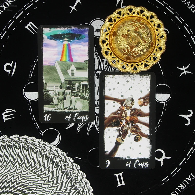 2023. aasta uustulnuk kvaliteetne Tarot veekindlad tekikaardid Saatuse ennustamine Mängukaardid Salapärane peomäng