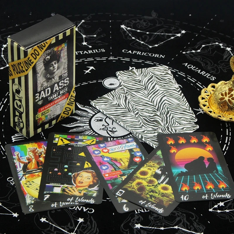 2023. aasta uustulnuk kvaliteetne Tarot veekindlad tekikaardid Saatuse ennustamine Mängukaardid Salapärane peomäng