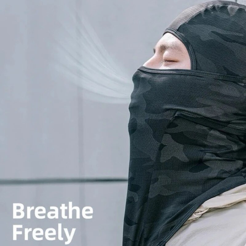 Biciklistička maska Radix Saposhnikoviae Krema za sunčanje Održava toplinu Mekana Udobna prozračnost Face Gauard Maska za cijelo lice Biciklistička maska