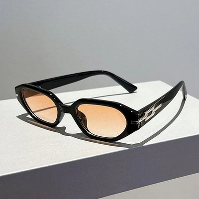 GM LUMIAS Vintage ovalne sunčane naočale Ženske 2023. Novo u gradijentnim nijansama slatke boje Naočale Dizajn luksuzne marke UV400 sunčane naočale