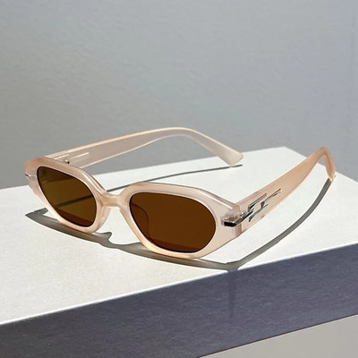 GM LUMIAS Vintage ovalne sunčane naočale Ženske 2023. Novo u gradijentnim nijansama slatke boje Naočale Dizajn luksuzne marke UV400 sunčane naočale