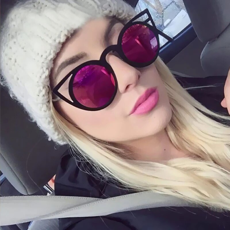 CandisGY Naiste prillid Kassisilmad Päikeseprillid Naiste Moebränd Desinger Vintage peol Päikeseprillid Naiste prillid Kuum kvaliteet