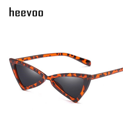 Retro trokutaste male naočale Ženske leptir Cateye sunčane naočale Klasične marke Leopard sjenila za žene Luksuzne sunčane naočale UV400