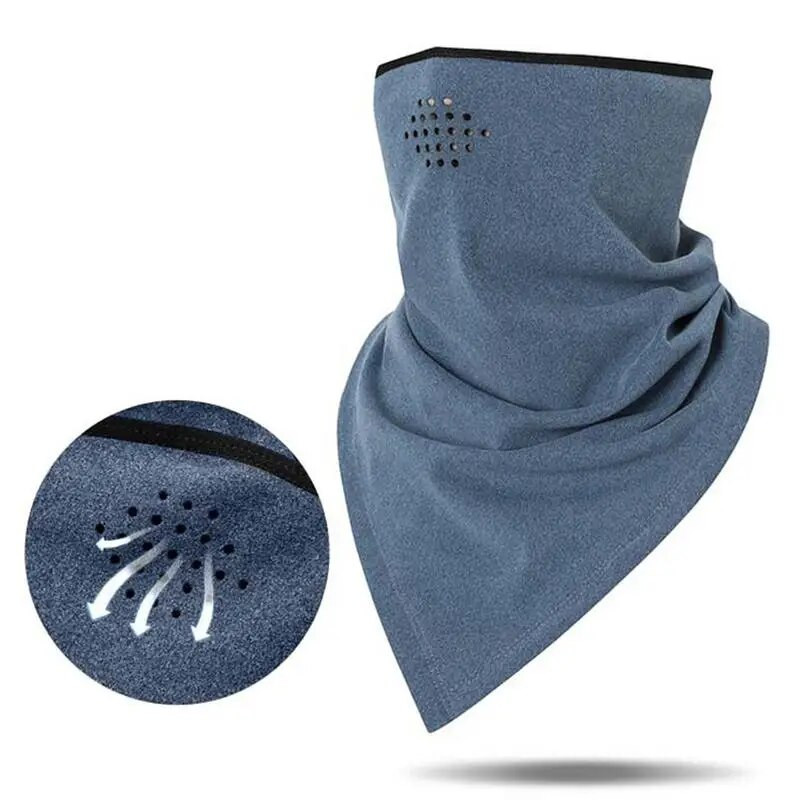 Skijanje na otvorenom, daska na snijegu, motocikl, zima, toplije, sport, polumaska za lice, otporna na vjetar, zaštita za lice i vrat, trokutasta maska za šal