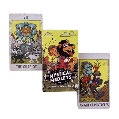 Barokni tarot karte Špil za obuku Proricanje sudbine Društvene igre Zabava Tradicionalno proricanje Sudbina Oracle Poklon izdanje