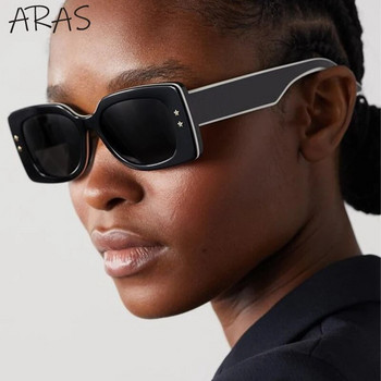 Γυναικεία τετράγωνα γυαλιά ηλίου μόδας 2023 μοντέρνα ρετρό ορθογώνια γυαλιά ηλίου Γυναικεία γυαλιά ηλίου UV400 ντεγκραντέ Γυαλιά γυαλιά