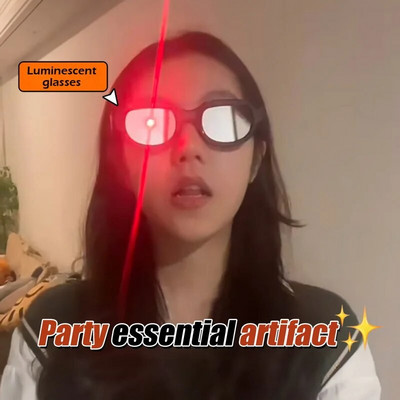 Anime LED gaismas brilles Smieklīgi, forši sarkano acu efekti, kospleja rekvizīti Brilles, kostīmi, aksesuāri ballīšu brilles bērniem, dāvanas