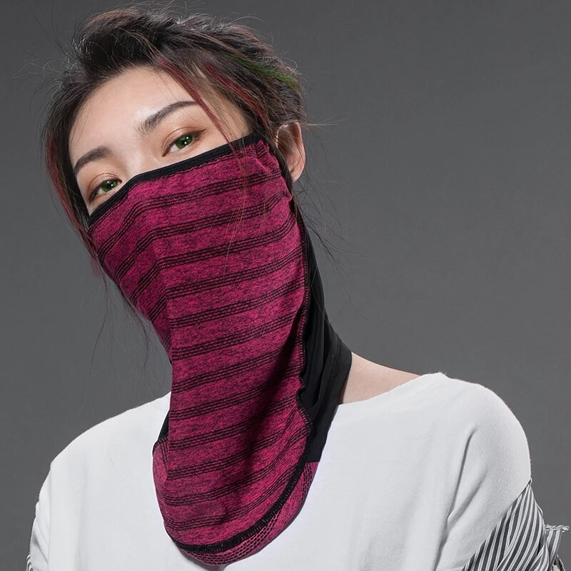 Αντηλιακό ROCKBROS Ice Silk Ποδηλατική Μάσκα Προσώπου Ανδρικά Μπαντάνα Τρέξιμο Πεζοπορία Ψάρεμα Αθλητικά Κασκόλ Μάσκες Προπόνησης για ποδήλατο