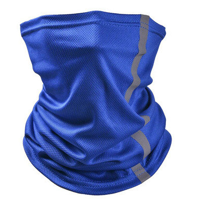 Sport în aer liber eșarfă tub Bandana rezistent la vânt reflectorizant pentru ciclism pe timp de noapte husă pentru față mască de călărie pentru motocicletă, încălzitor de gât respirabil