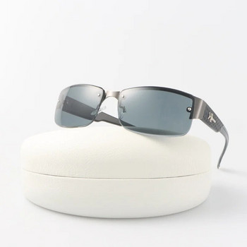 Винтидж слънчеви очила полубез рамки Дамски маркови дизайнерски градиентни слънчеви очила Дамски модни ретро правоъгълни сенки Oculos De Sol