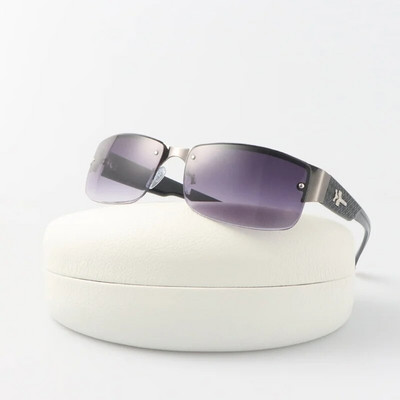 Semi Rimless Vintage Sunglasses Woman Brand Designer Gradient Sun Glasses Female Fashion Retro Rectangle Shades Oculos De Sol