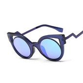 CandisGY Round Small Fashion Women Brand Designer Size Mirror Cateye Sunglasses Party Vintage Beach Lady Sunglasses