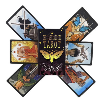 Pachetul de cărți de tarot cu anatomie antică în engleză, magie sexuală, oracol, divinație, soartă, petrecere în familie, joc de masă