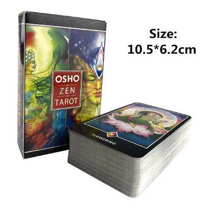 Osho Zen Taro kaardid Prohveteering Saatuse ennustamine Tekk Perekond Lauamäng Algajatele Oracle ennustamine