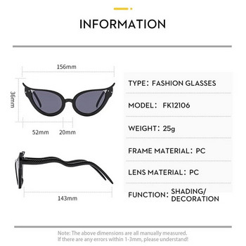 2023 Luxury Band Fashion Y2k Sexy Cat Eye Γυναικεία Ανδρικά Γυαλιά ηλίου σχεδιαστών Snake Γυαλιά ηλίου Gradient Shades Uv400 Γυαλιά Oculo