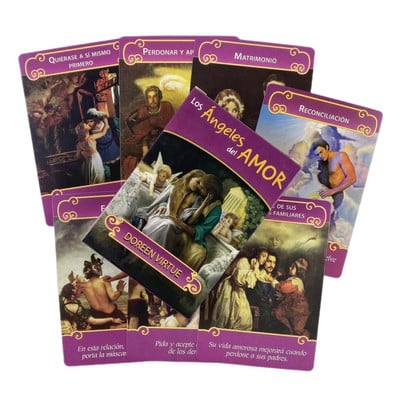 Los Angeles Del Amor Oracle Cards Divination Deck Vision Edition Επιτραπέζιο Ταρώ Παίζοντας παιχνίδι για πάρτι