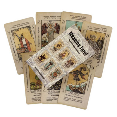 Golden Dore Botticelli Cărți de tarot Divinație Deck Versiuni în engleză Ediție Oracle Board Joaca INK Joc de masă pentru petrecere