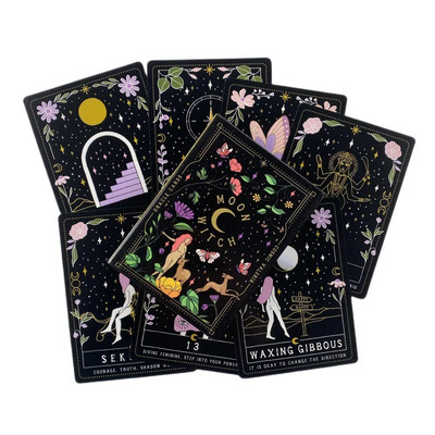 Golden Dore Botticelli Cărți de tarot Divinație Deck Versiuni în engleză Ediție Oracle Board Joaca INK Joc de masă pentru petrecere
