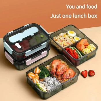 Θήκη Bento Box Κουτί γεύματος Φούρνος μικροκυμάτων Πλαστική σφραγισμένη μόνωση Ενήλικες μαθήτριες Γυναίκα Εργαζόμενος γραφείου Μεγάλης χωρητικότητας