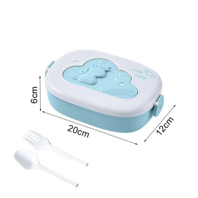 Armas Bento lõunakarbi koolisoojendi kaasaskantav plastikust lõunakonteiner lastele tüdrukutele, leivavõileiva toidusoojendajad