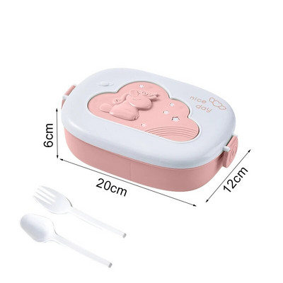 Armas Bento lõunakarbi koolisoojendi kaasaskantav plastikust lõunakonteiner lastele tüdrukutele, leivavõileiva toidusoojendajad