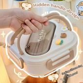 Vienkārša, jauka pārnēsājama pusdienu kaste ar nodalījumu meitenēm skolas bērniem plastmasas piknikam Bento Box mikroviļņu krāsnī pārtikas uzglabāšanas konteineri