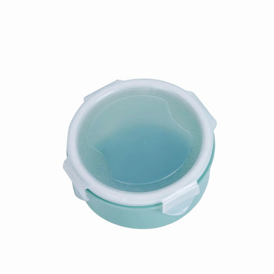 Plastmasas pusdienu kastīte Bento Box Dārzeņi Augļu salāti Svaigu glabāšanas bļoda ar vāku, Necaurlaidīga kempinga piknika pārtikas uzglabāšanas kaste