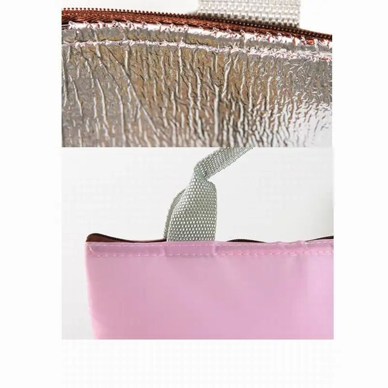 Kaasaskantav söögikott veekindel isolatsioonikott pikniku lõunakarbi hoiukott Kaasaskantav Bento kott 6 värvi koolitoidu hoiukotid