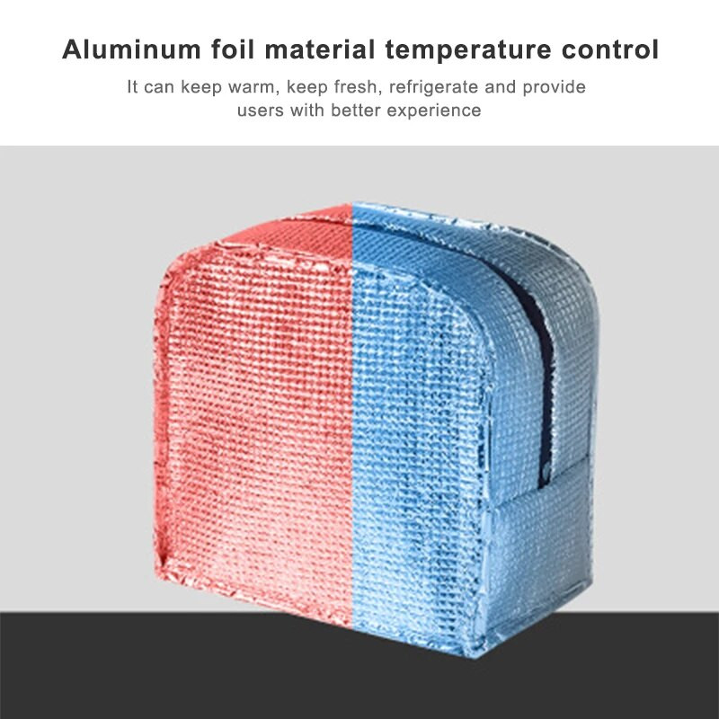 Prijenosna rashladna torba Ice Pack Kutija za ručak Izolacijski paket Izolirana termalna torba za piknik torbica za hranu za žene Djevojke Djeca