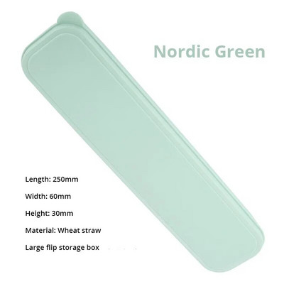 1 kom prijenosna kutija za pribor za jelo za odrasle velikog kapaciteta Pp materijal za večere u divljim kampovima Ručna kutija za pribor za jelo