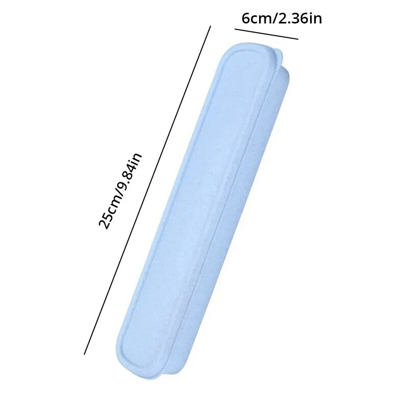 1 kom prijenosna kutija za pribor za jelo za odrasle velikog kapaciteta Pp materijal za večere u divljim kampovima Ručna kutija za pribor za jelo