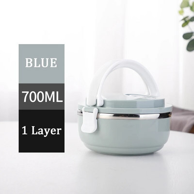 Višeslojna kutija za ručak za djecu od nehrđajućeg čelika Termalno grijana Bento kutija Posude za hranu Vakuumsko izolacijske kutije velikog kapaciteta