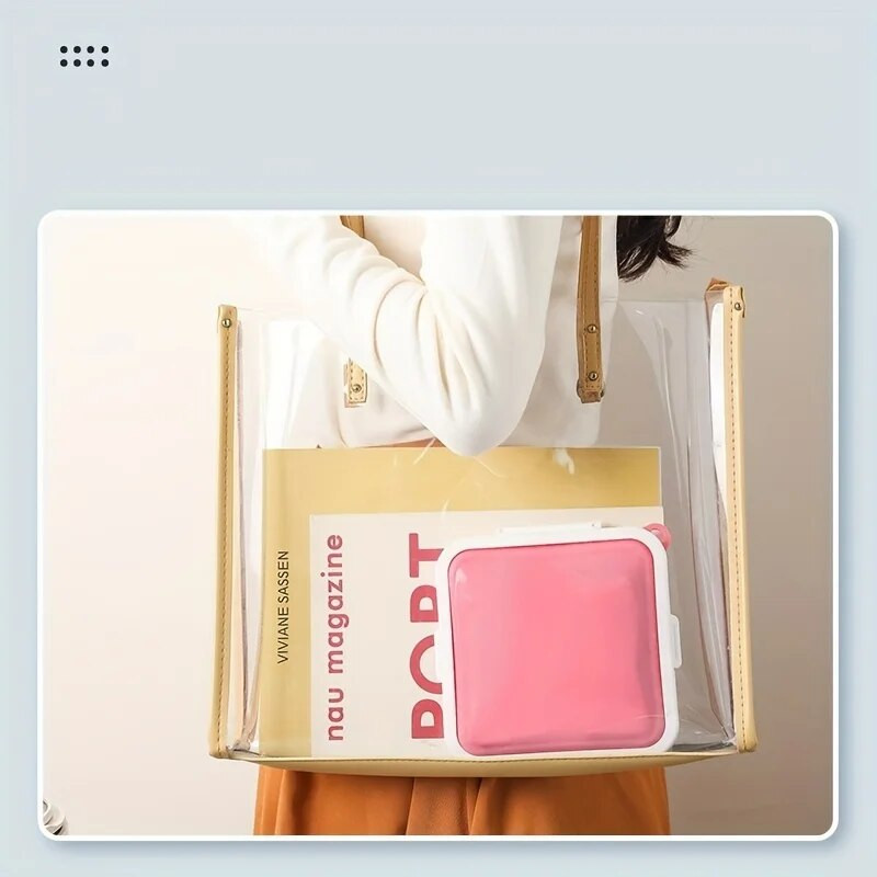 Plastična kutija za ručak velikog kapaciteta za sendviče s poklopcem - savršena za piknike na otvorenom i grijanje obroka!