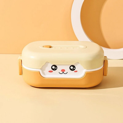 Nova slatka Bento kutija za ručak Kawaii za djecu školsku djecu Japanski stil Dječji vrtić Kutija za sendvič s kruhom Prijenosna