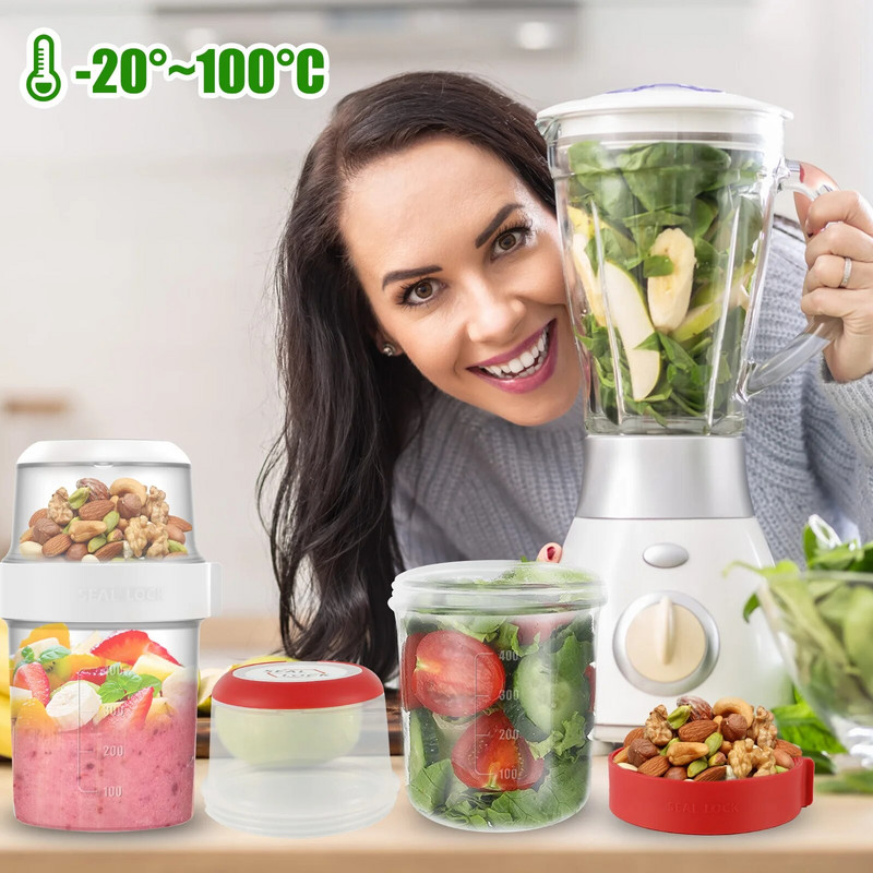 2 kom. Šalice zobene kaše za doručak Žitarice Orašasti plodovi Jogurt Posuda za salatu Staklenka Šalica za umak Poklopac Bento Tuppers Zdjela za hranu Kutija za ručak Kuhinjski gadget