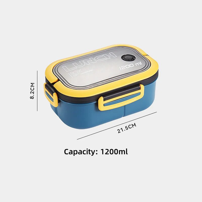 Divslāņu pusdienu kastes pārtikas konteiners bērniem pārnēsājami nodalījumi Bento pusdienu kaste videi draudzīgs āra kempinga pikniks