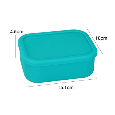 Σιλικόνη Bento Boxes Δοχείο γεύματος, YONGHAO Αδιάβροχο Δοχείο γεύματος, Χωρίς BPA, Πλυντήριο πιάτων