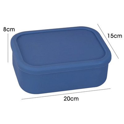 Σιλικόνη Bento Boxes Δοχείο γεύματος, YONGHAO Αδιάβροχο Δοχείο γεύματος, Χωρίς BPA, Πλυντήριο πιάτων