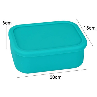 Σιλικόνη Bento Boxes Δοχείο γεύματος, YONGHAO Αδιάβροχο Δοχείο γεύματος, Χωρίς BPA, Πλυντήριο πιάτων