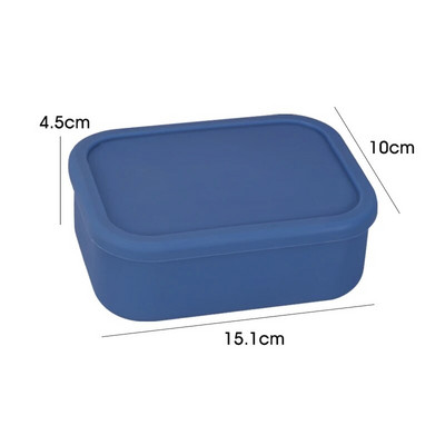 Σιλικόνη Bento Boxes Δοχείο γεύματος, YONGHAO Αδιάβροχο Δοχείο γεύματος, Χωρίς BPA, Πλυντήριο πιάτων