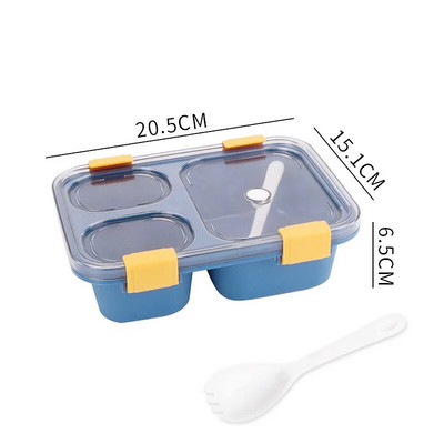 Armas söögikarp lastele Sektsioonid Mikrolaineahi Bento Lõunakast Lastele Lastekool Õues Kämping Pikniku Toidukonteiner Kaasaskantav