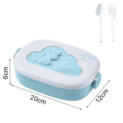 Armas söögikarp lastele Sektsioonid Mikrolaineahi Bento Lõunakast Lastele Lastekool Õues Kämping Pikniku Toidukonteiner Kaasaskantav