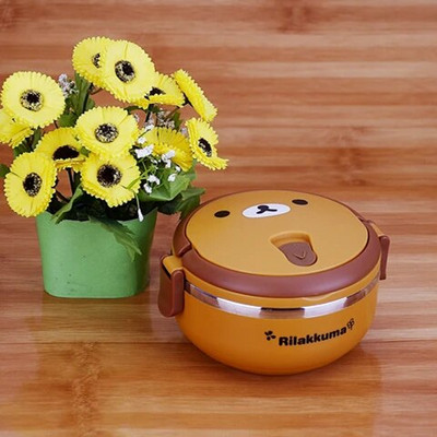 Κουτί γεύματος Kawaii για παιδιά σχολικής ηλικίας Πολύχρωμο Anime Bento Box Θερμικό κουτί μεσημεριανού γεύματος Μεταλλικό δοχείο φαγητού Αξεσουάρ αποθήκευσης Μπολ