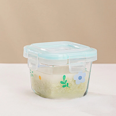 Maza, svaiga mini, svaigi uzglabājama bļoda zemeņu svaigi uzglabājama bļoda 120 ml meiteņu uzkodu kastīte Papildu pārtikas kārba Bento pusdienu kaste