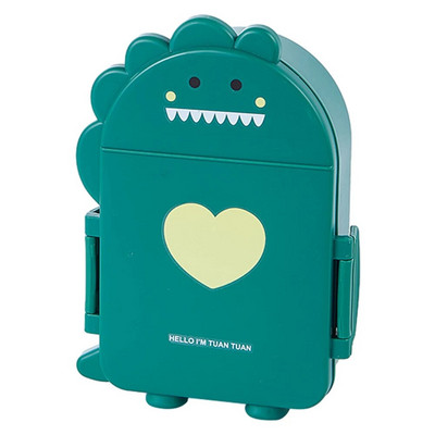 Unisex dinozaurų priešpiečių dėžutė, mikrobangų krosnelės indai studentams, suaugusiems skirtos kelios grotelės priešpiečių dėžutės izoliacija.