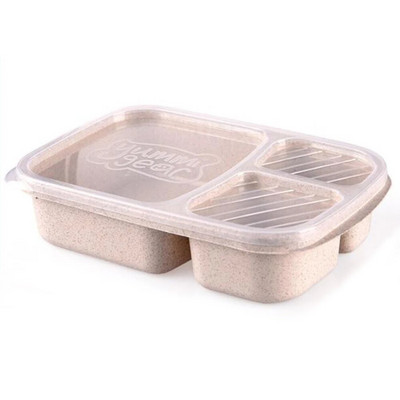 Kutija za ručak od pšenične slame Kutija za ručak u japanskom stilu Studenti Posude s 4 kutije za hranu Mikrovalna pećnica Uredski radnici Kutija za hranu Kutija za voće