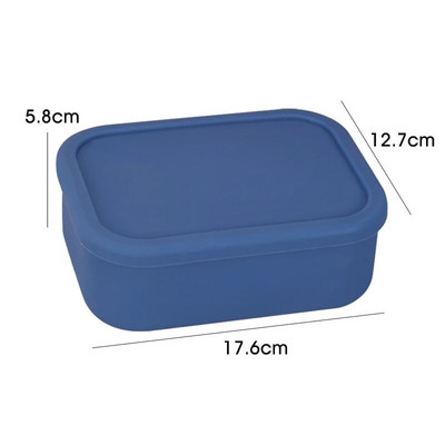 Silikoonist Bento lõunakarbi lekkekindlad keskkonnasõbralikud toidu Bento säilituskarbid, BPA-vabad, mikrolaineahjus, sügavkülmas ja nõudepesumasinas pestavad